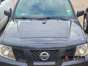 Nissan Frontier Flexible Solar Panel Kit - Complete Kit w/ Waterproof Controller + Hood Decal - 2005-2021 - 100W